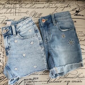 SO Light Blue Denim Shorts 2 Pairs